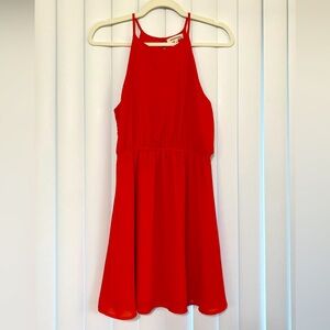 Monteau women size M coral sundress